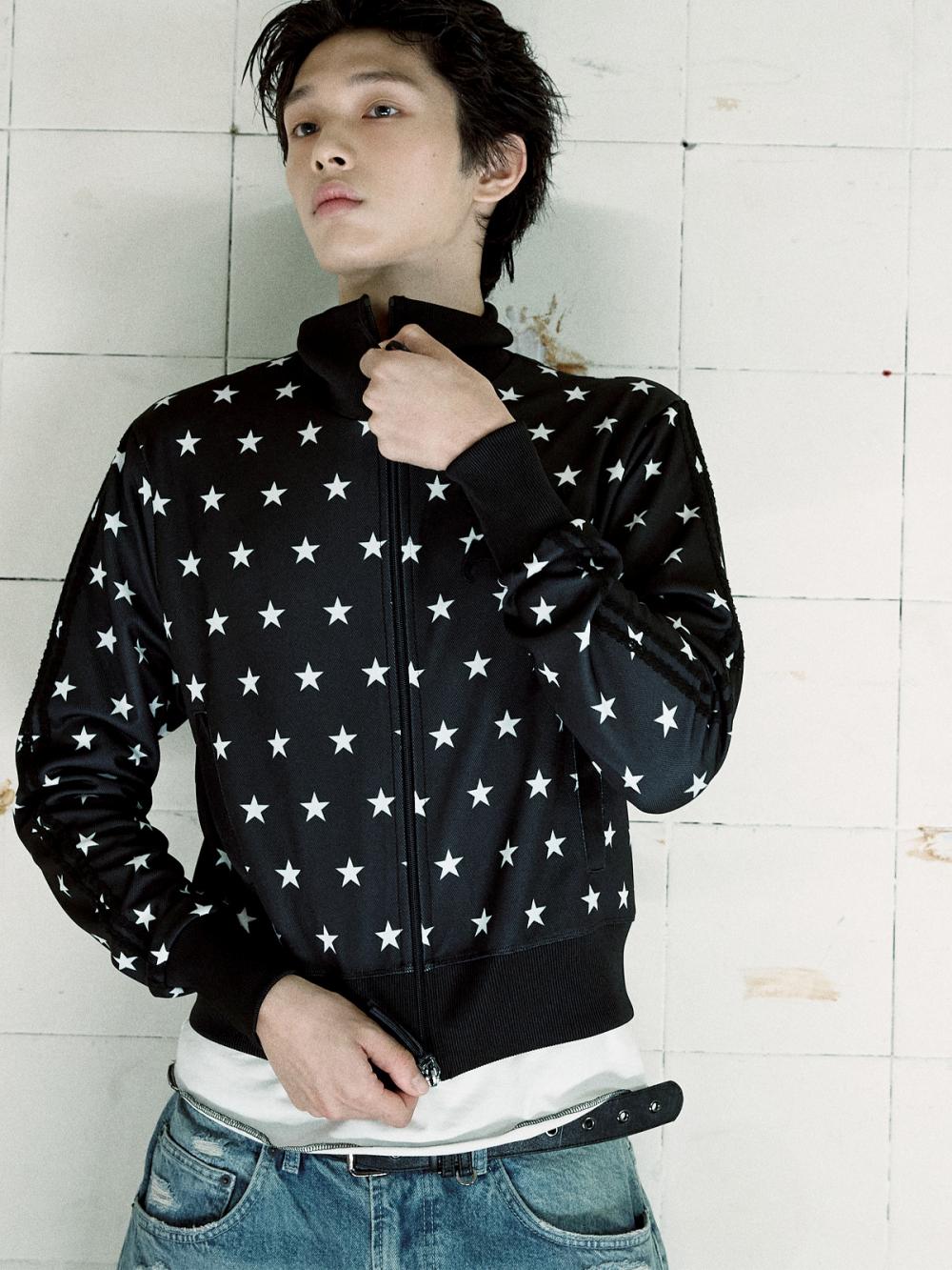 ヴァーシティ ラグランTシャツ_[ブラック] | LECYTO | HANA(ハナ) #13