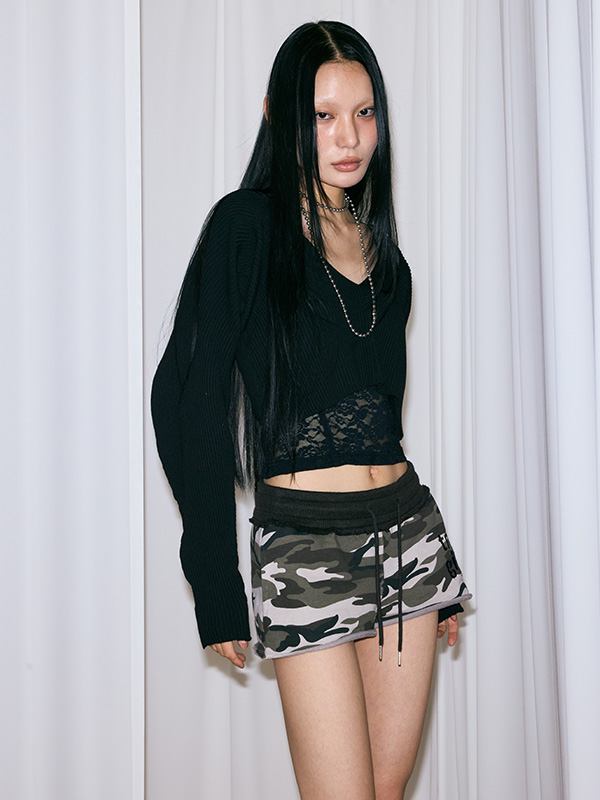 Vネック レイヤードニット | THE MYSTERIOUS HOTEL | HANA(ハナ) #7