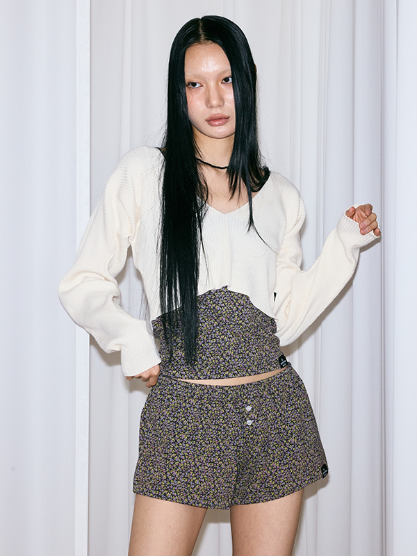 Vネック レイヤードニット | THE MYSTERIOUS HOTEL | HANA(ハナ) #9