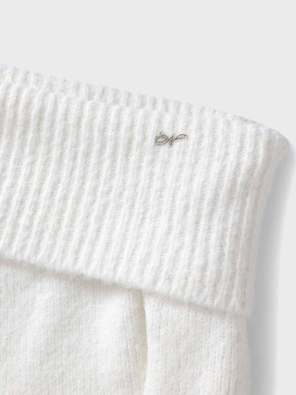 マフラーシンボルニットセット（ホワイト） | Not your rose | HANA(ハナ) #10