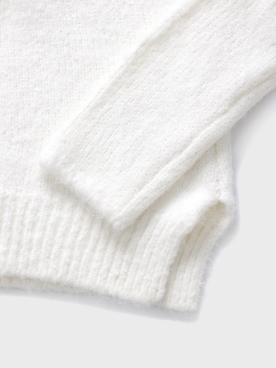 マフラーシンボルニットセット（ホワイト） | Not your rose | HANA(ハナ) #11