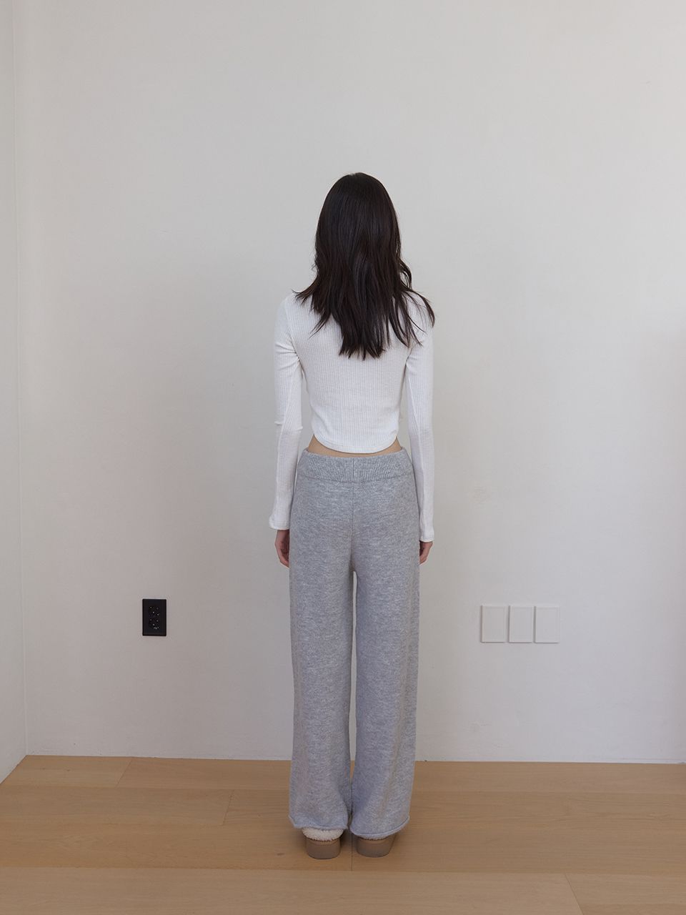 AS スクエアネックTシャツ [ホワイト] | ASURA | HANA(ハナ) #15