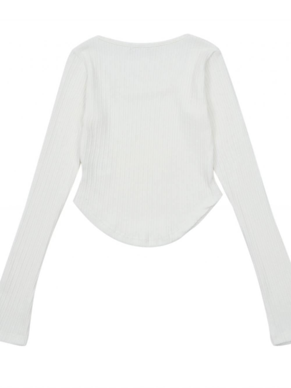 AS スクエアネックTシャツ [ホワイト] | ASURA | HANA(ハナ) #17