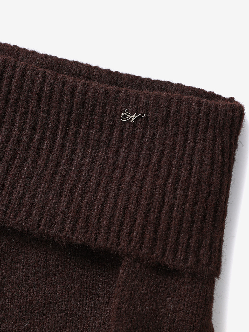 マフラーシンボルニットセット（ブラウン） | Not your rose | HANA(ハナ) #12