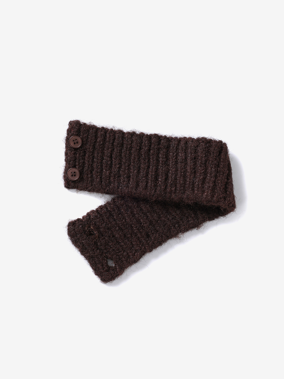 マフラーシンボルニットセット（ブラウン） | Not your rose | HANA(ハナ) #14
