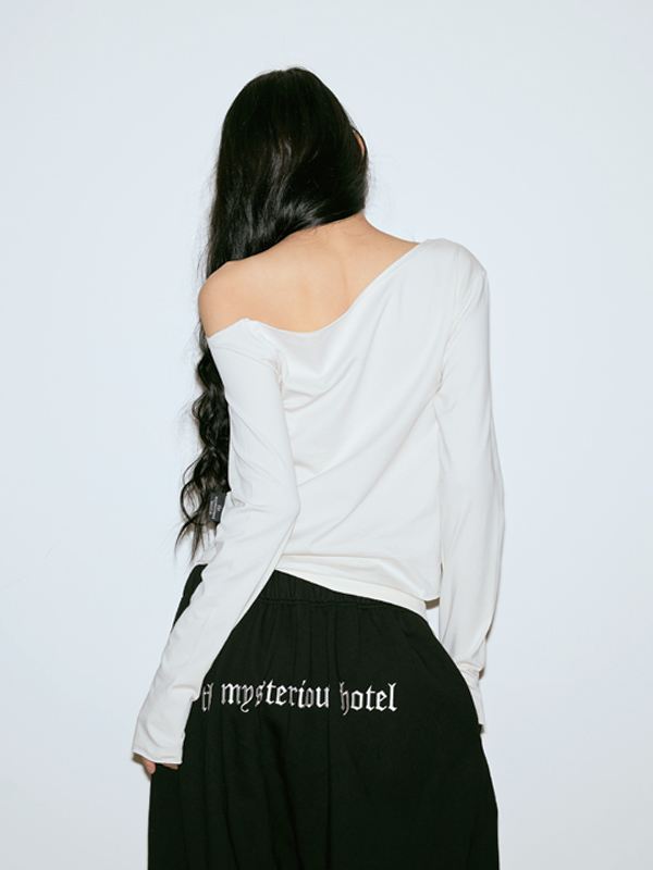 TMH エッセンシャル オフショルダー Tシャツ_3color | THE MYSTERIOUS HOTEL | HANA(ハナ) #5