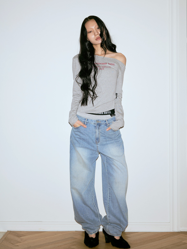 TMH エッセンシャル オフショルダー Tシャツ_3color | THE MYSTERIOUS HOTEL | HANA(ハナ) #3