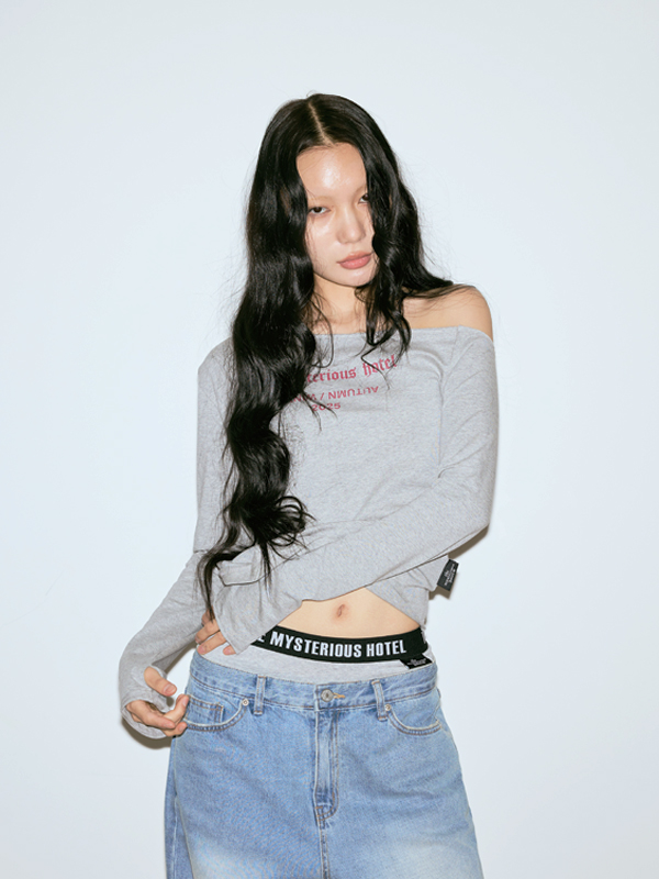 TMH エッセンシャル オフショルダー Tシャツ_3color | THE MYSTERIOUS HOTEL | HANA(ハナ) #2