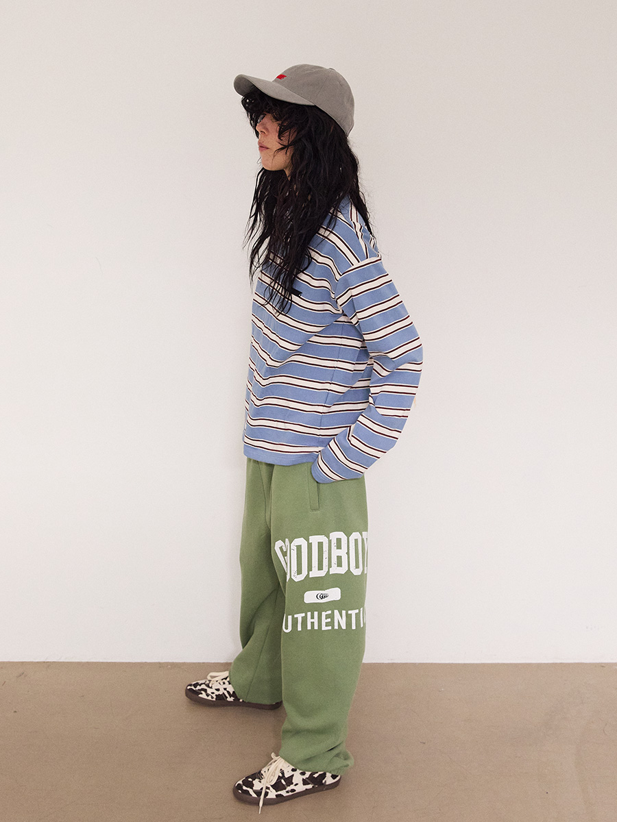 Goodboyオーセンティックスウェットパンツ_ライトグリーン | XOXOGOODBOY | HANA(ハナ) #18