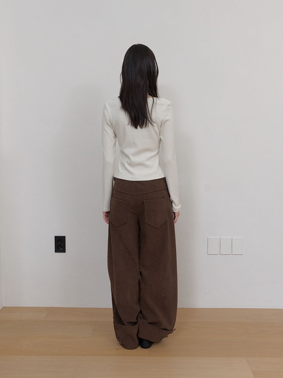 フラワースパンコールカーディガン (クリーム) | ASURA | HANA(ハナ) #13