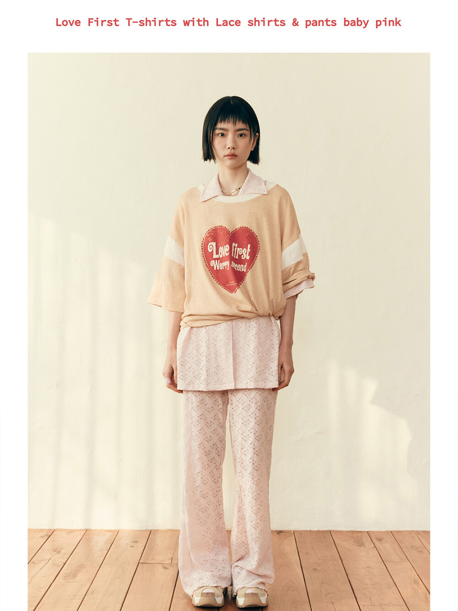 ラブファースト Tシャツ | minjiena | HANA(ハナ) #24