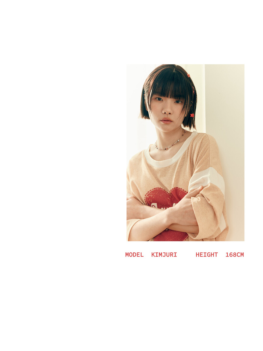 ラブファースト Tシャツ | minjiena | HANA(ハナ) #5