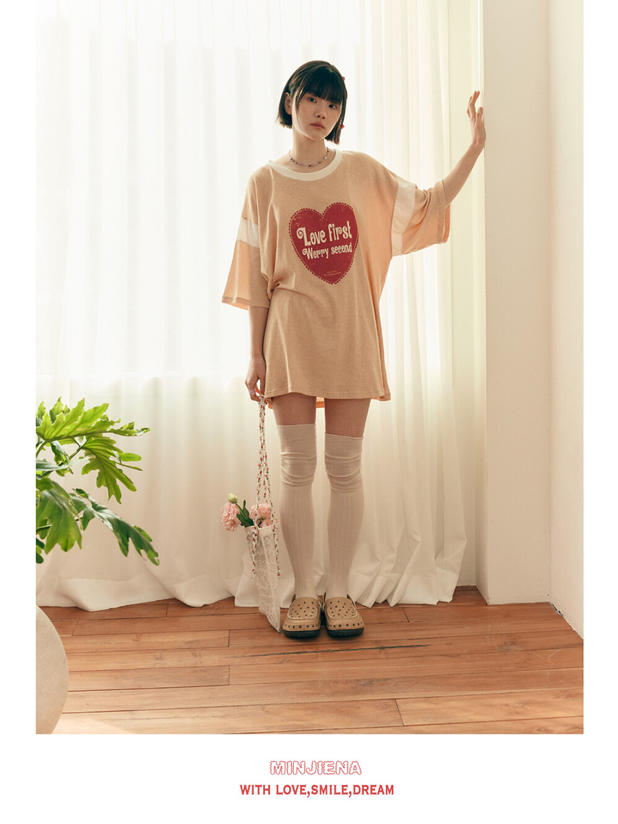 ラブファースト Tシャツ | minjiena | HANA(ハナ) #7