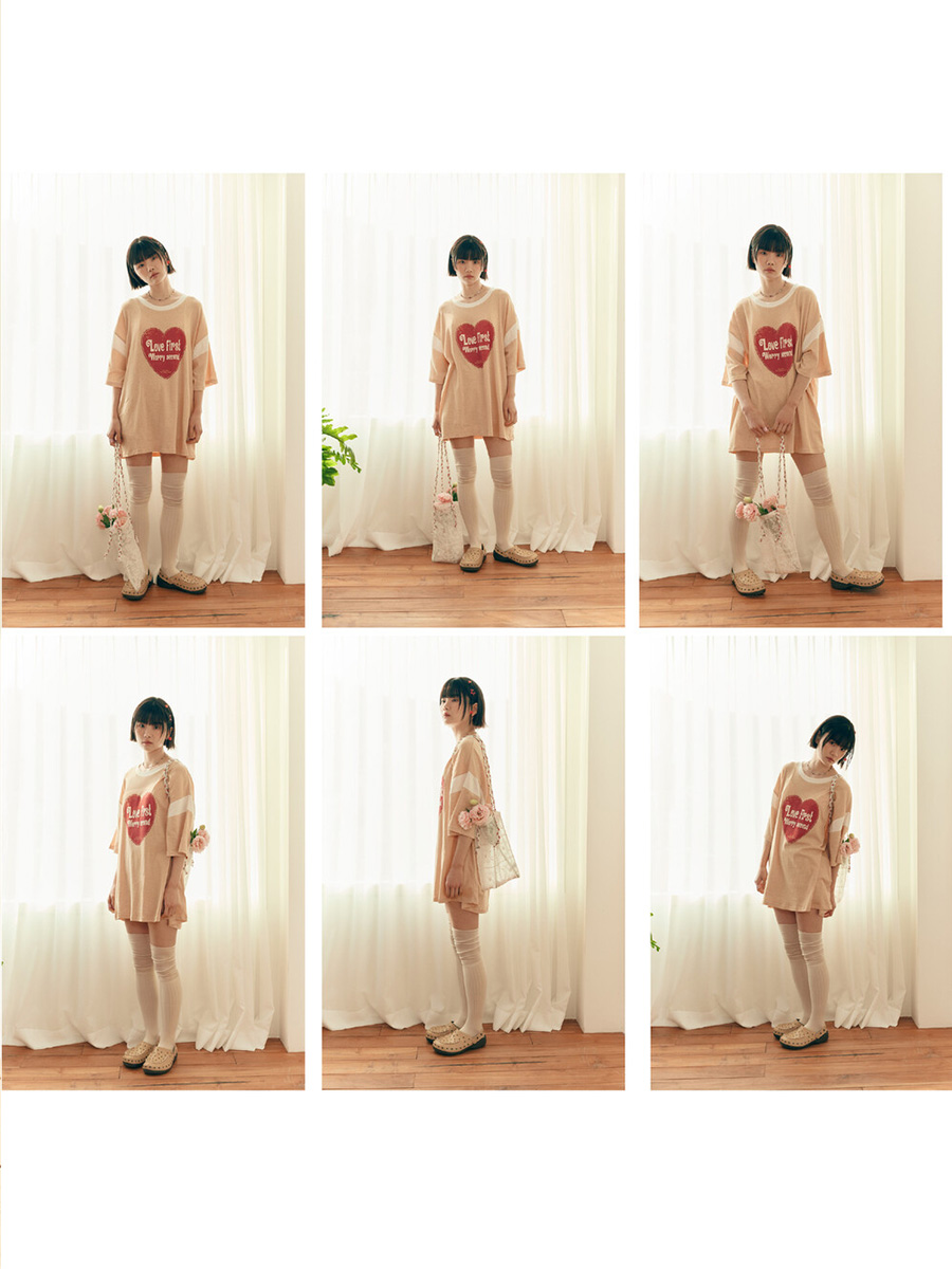 ラブファースト Tシャツ | minjiena | HANA(ハナ) #11