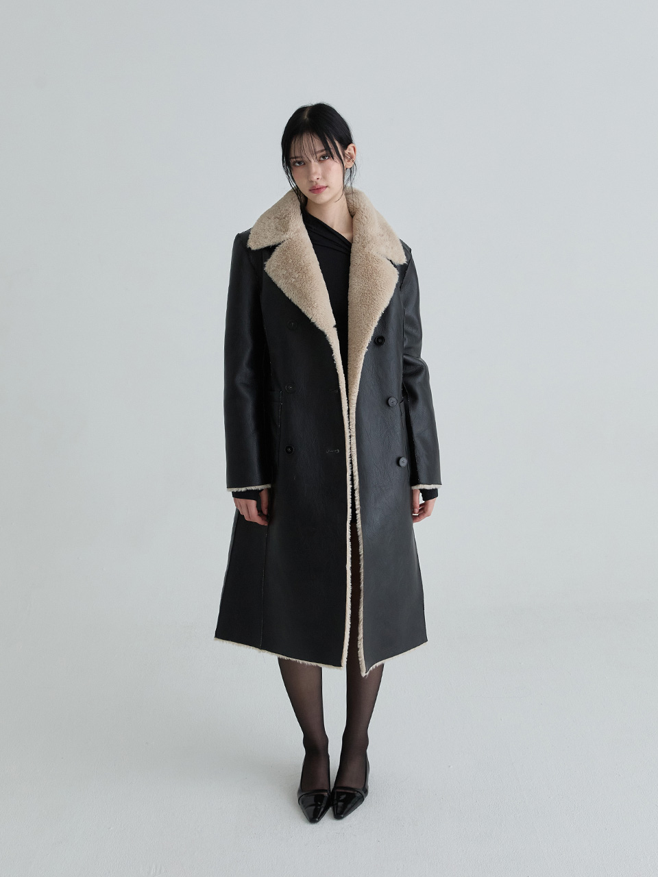 リバーシブルマキシムスタン（ブラック） | Not your rose | HANA(ハナ) #5