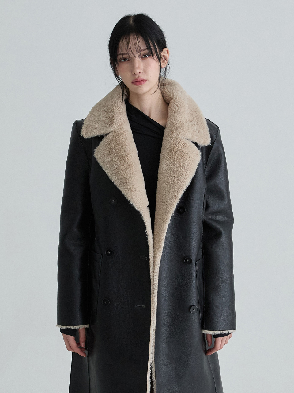 リバーシブルマキシムスタン（ブラック） | Not your rose | HANA(ハナ) #7