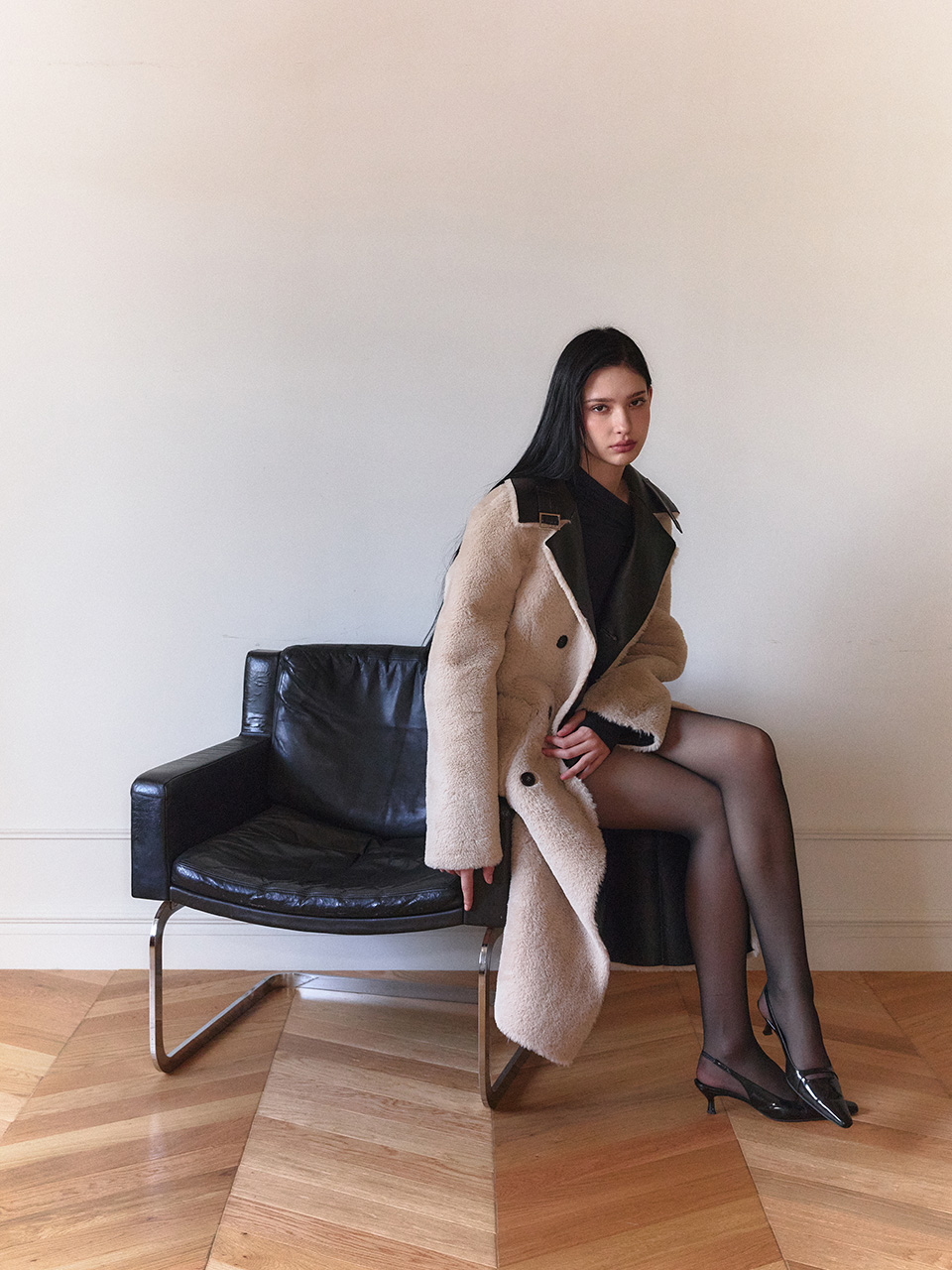 リバーシブルマキシムスタン（ブラック） | Not your rose | HANA(ハナ) #9