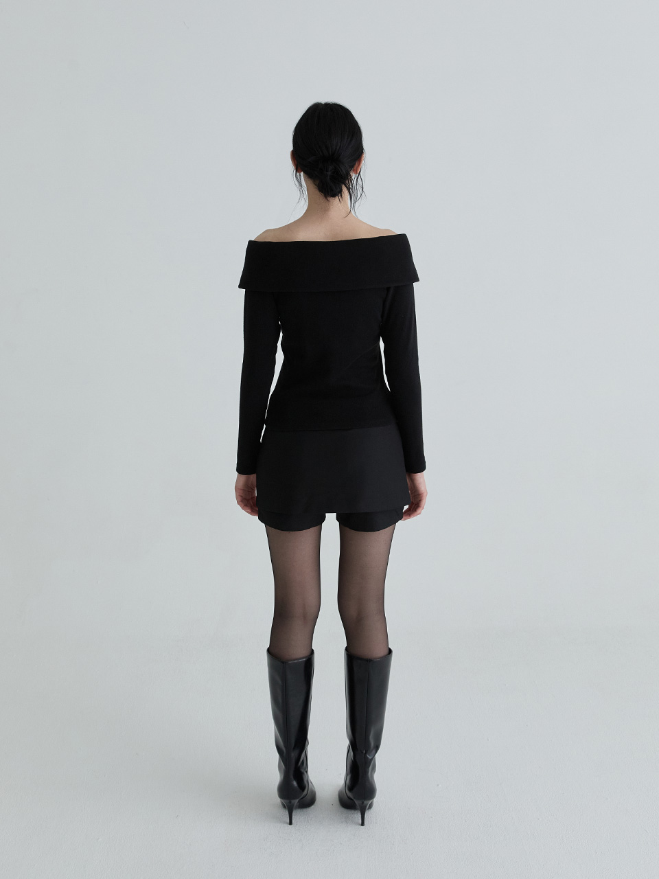 セーラーフックトップ（ブラック） | Not your rose | HANA(ハナ) #7