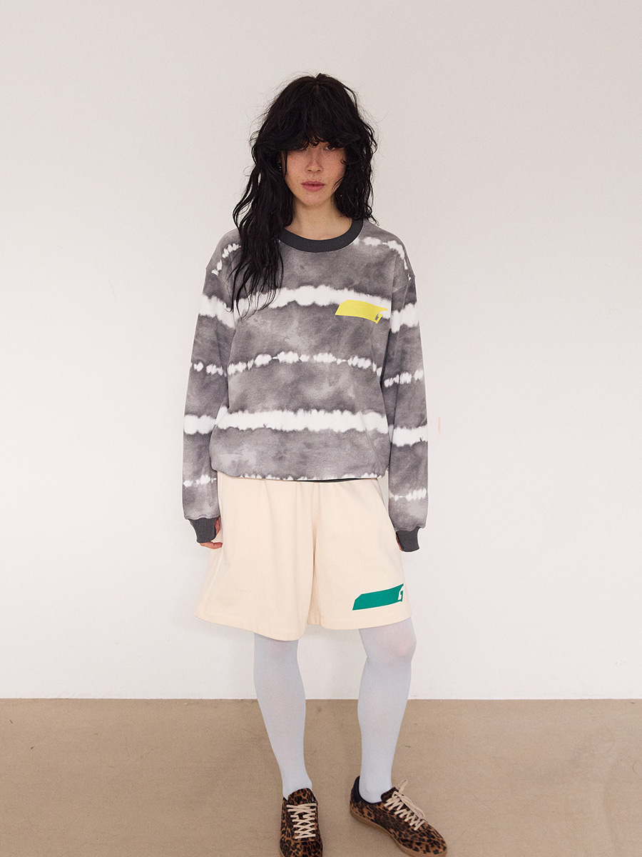 NEWシンボルロゴハーフスウェットパンツ_クリーム | XOXOGOODBOY | HANA(ハナ) #13