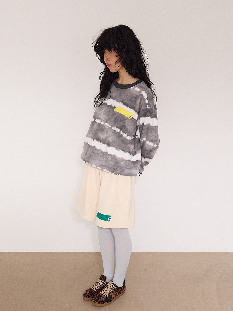 NEWシンボルロゴハーフスウェットパンツ_クリーム | XOXOGOODBOY | HANA(ハナ) #14