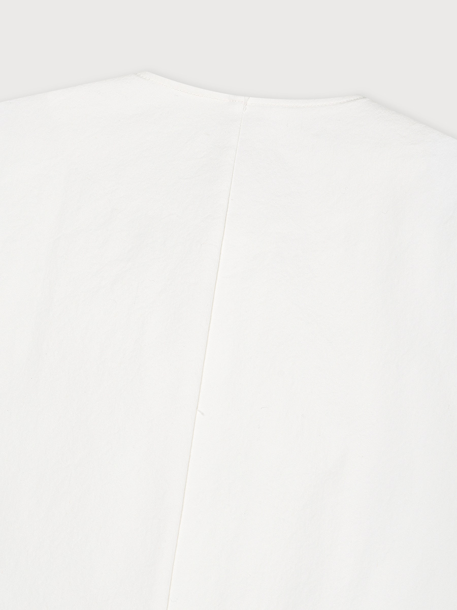 CUT OUT OVERFIT JACKET_WHITE | ETHOS | HANA(ハナ) #8