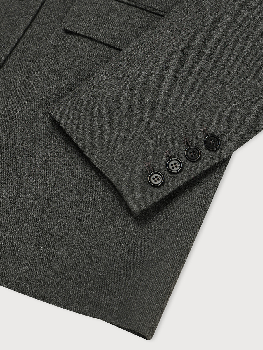 PEAKED OVERFIT JACKET_DEEP GREY | ETHOS | HANA(ハナ) #8