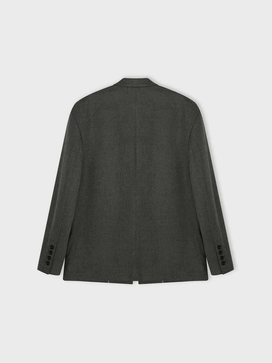 PEAKED OVERFIT JACKET_DEEP GREY | ETHOS | HANA(ハナ) #2