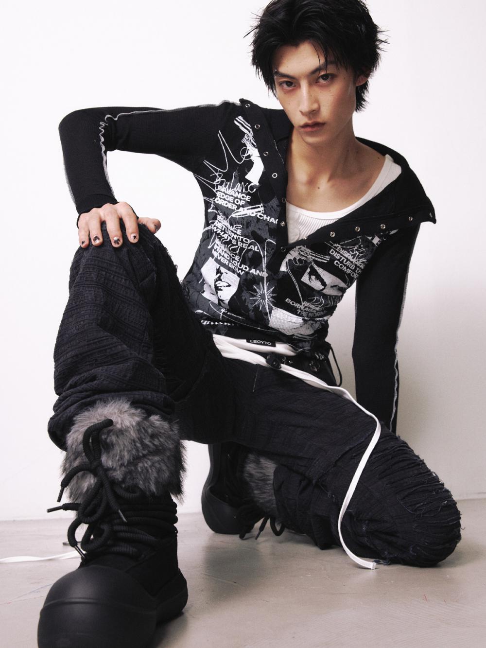 スカディロープファーブーツ_[ブラック] | LECYTO | HANA(ハナ) #8