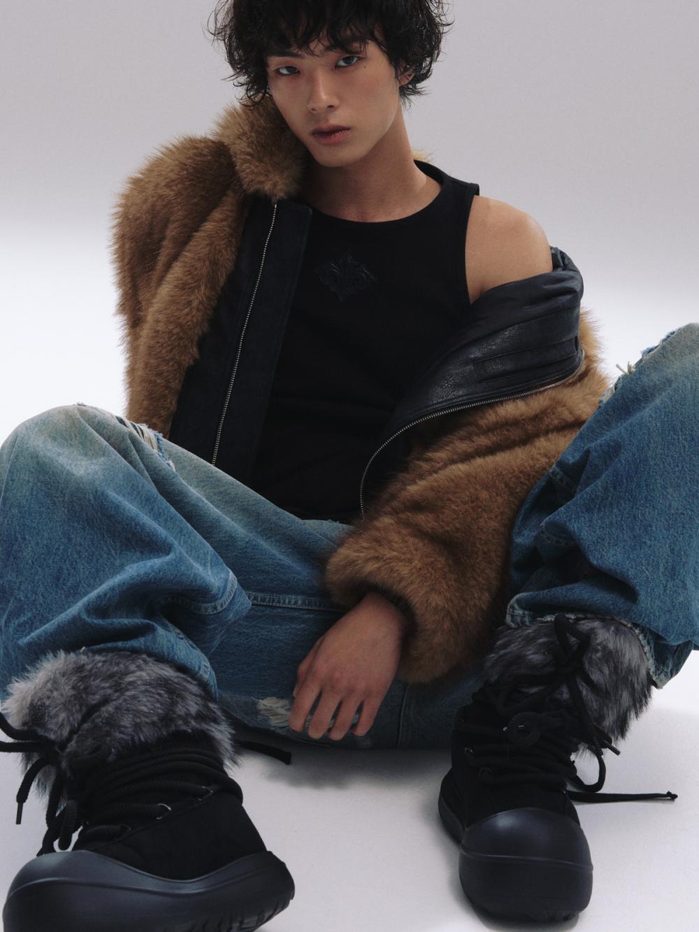 スカディロープファーブーツ_[ブラック] | LECYTO | HANA(ハナ) #10