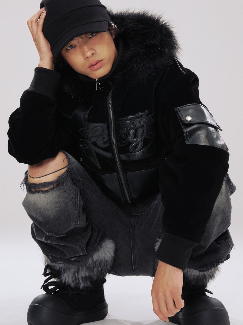 スカディロープファーブーツ_[ブラック] | LECYTO | HANA(ハナ) #12