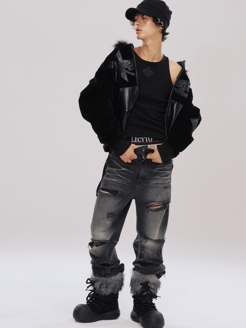 スカディロープファーブーツ_[ブラック] | LECYTO | HANA(ハナ) #16