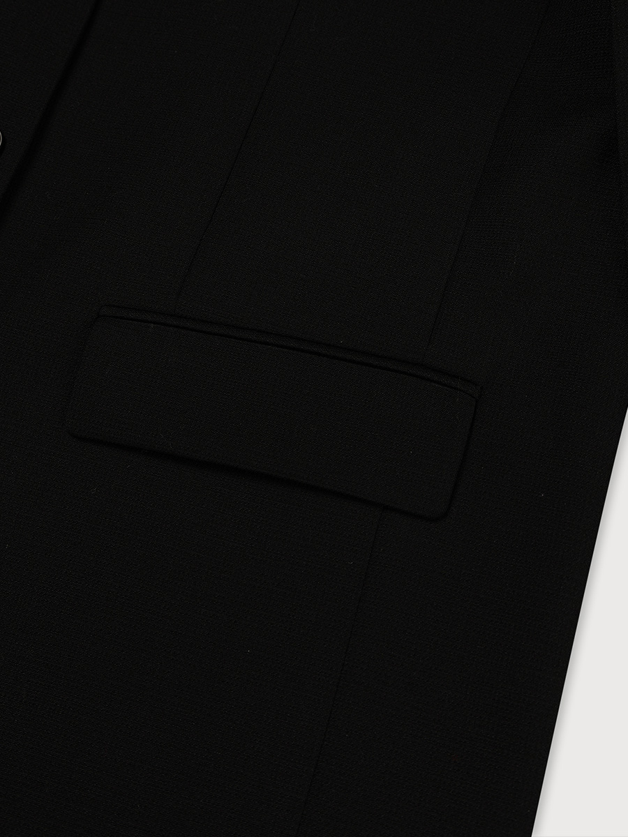 CLASSIC OVERFIT JACKET_BLACK | ETHOS | HANA(ハナ) #7