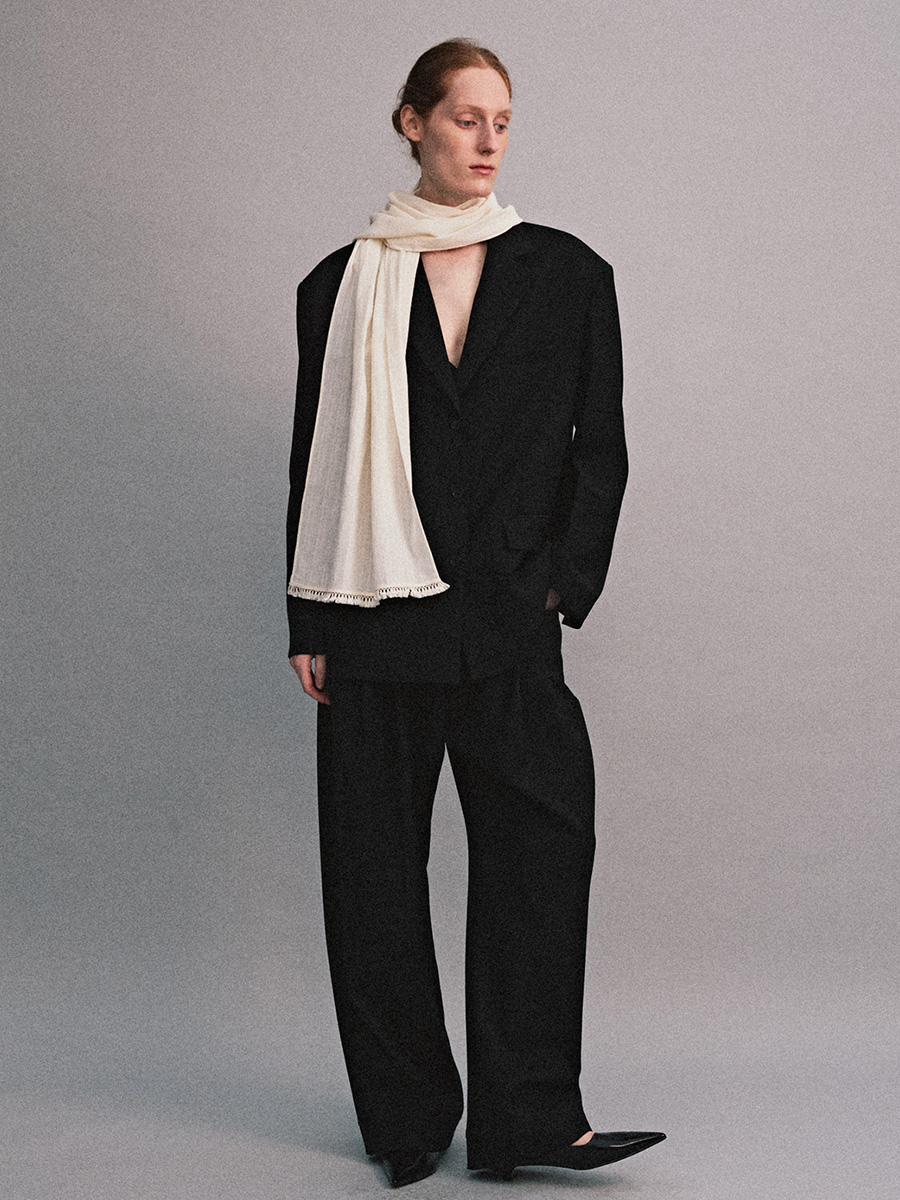 CLASSIC OVERFIT JACKET_BLACK | ETHOS | HANA(ハナ) #4
