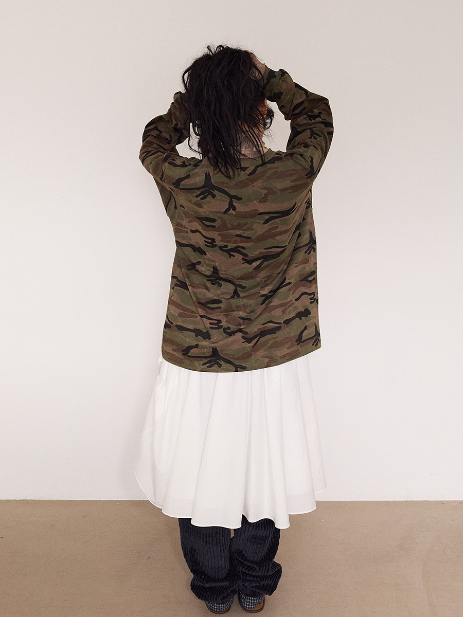 ビッグコーデュロイコットンパンツ_ネイビー | XOXOGOODBOY | HANA(ハナ) #11