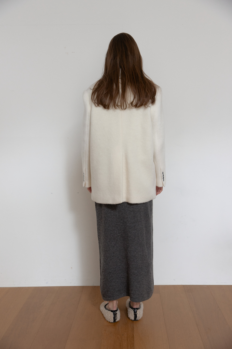 モヘアウールジャケット（アイボリー） | ASURA | HANA(ハナ) #6