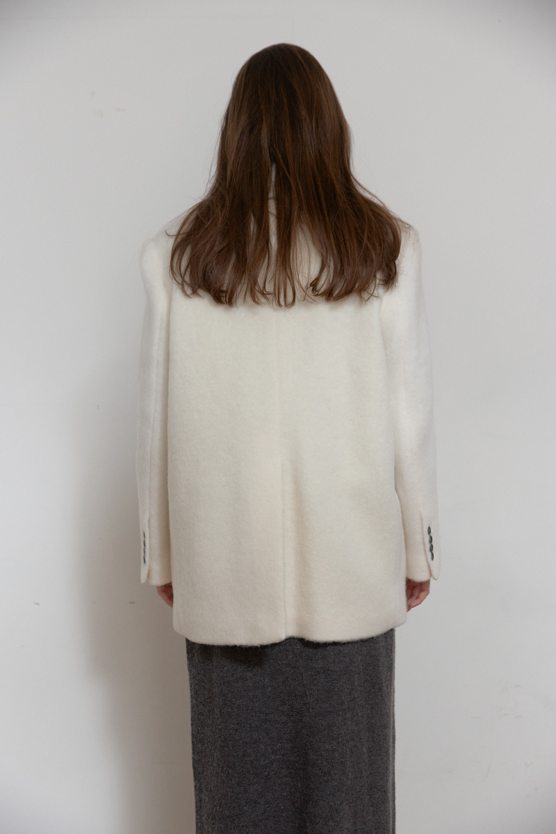 モヘアウールジャケット（アイボリー） | ASURA | HANA(ハナ) #7