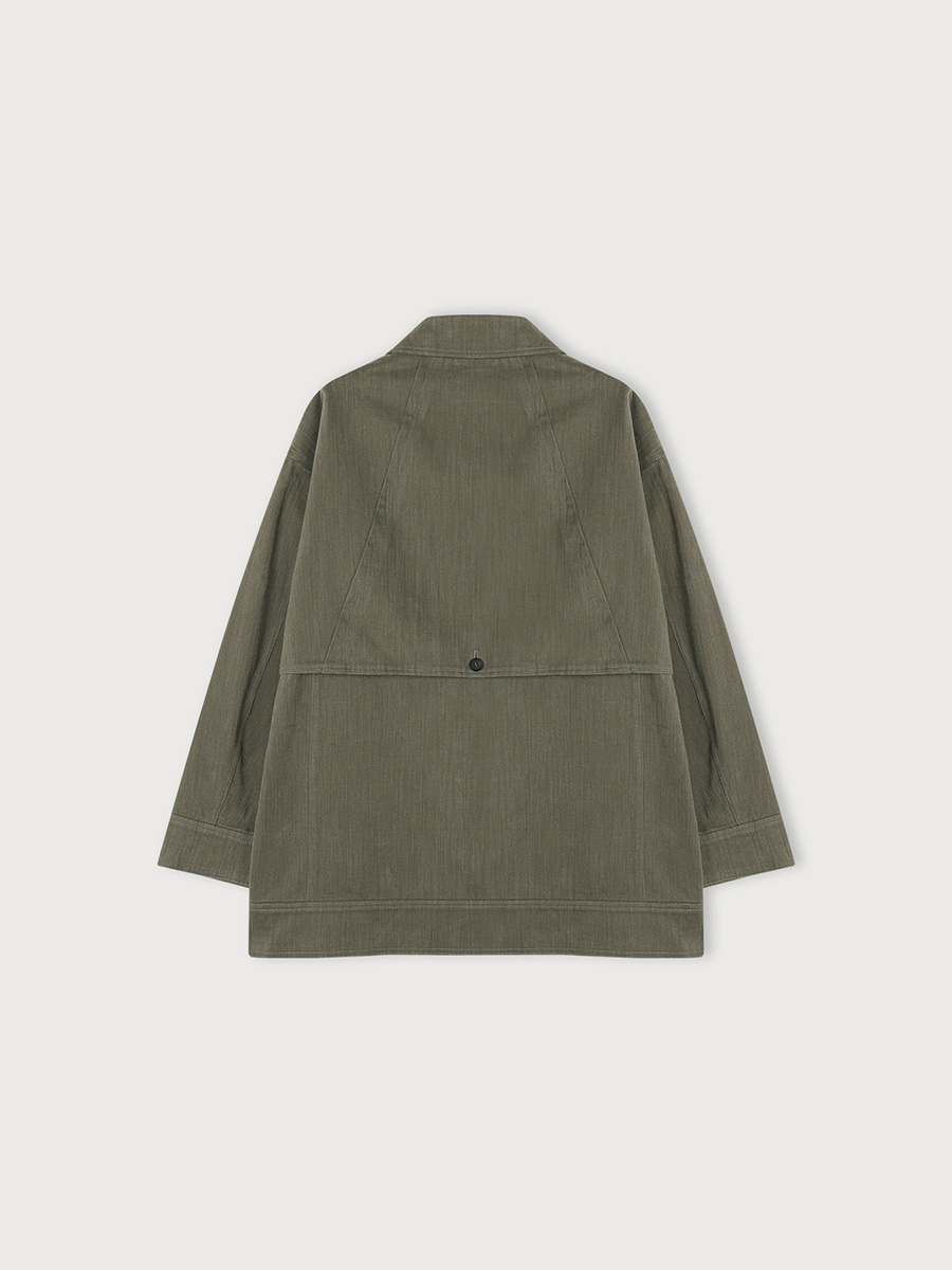 UTILITY WORKER JACKET_KHAKI | ETHOS | HANA(ハナ) #2