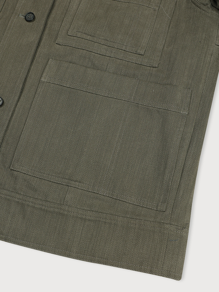 UTILITY WORKER JACKET_KHAKI | ETHOS | HANA(ハナ) #9