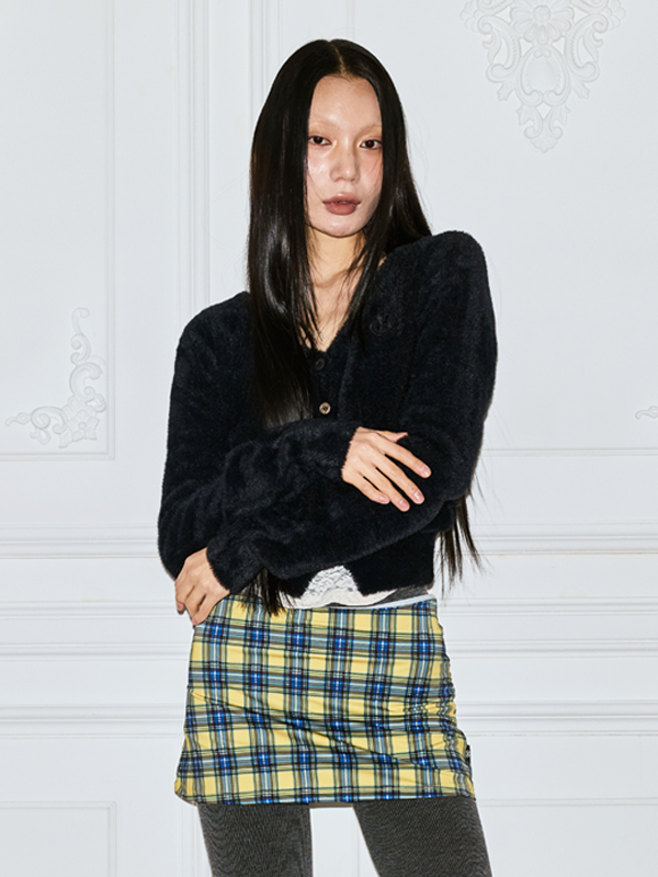 ムーンチェックミニスカートパンツ_イエロー | THE MYSTERIOUS HOTEL | HANA(ハナ) #3