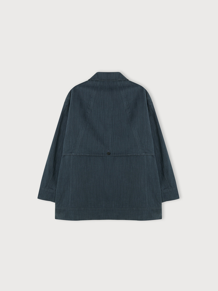 UTILITY WORKER JACKET_NAVY | ETHOS | HANA(ハナ) #2