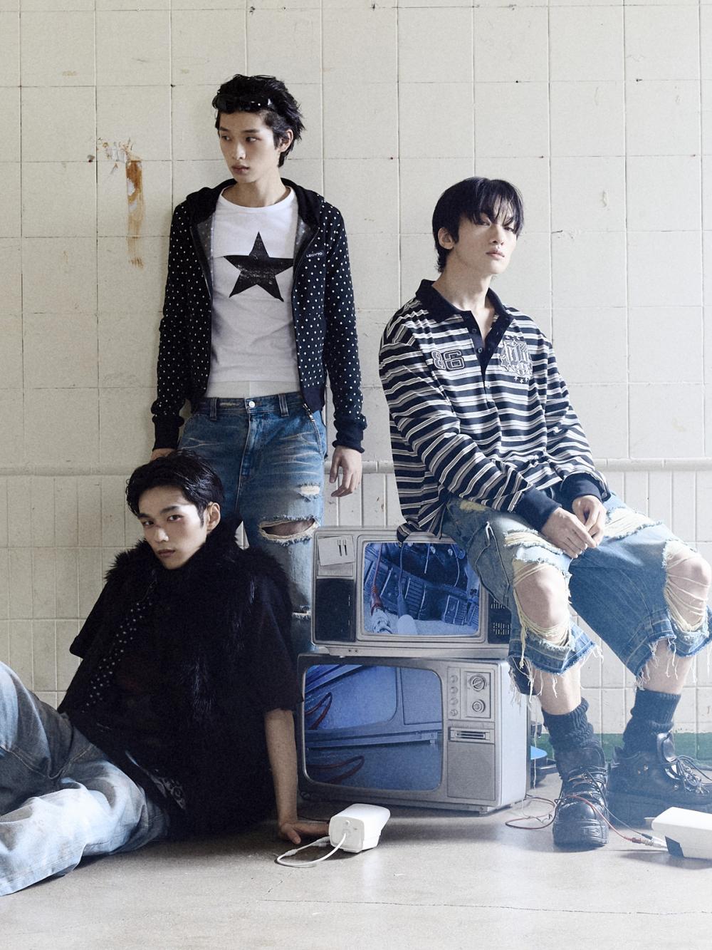 86 ラグビー ストライプ PK_[ブラック] | LECYTO | HANA(ハナ) #6