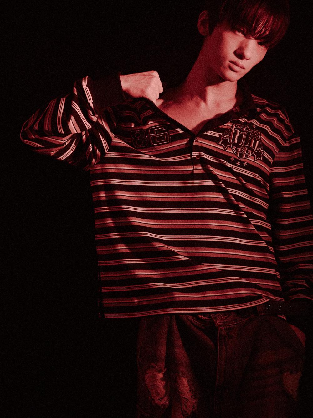 86 ラグビー ストライプ PK_[ブラック] | LECYTO | HANA(ハナ) #15