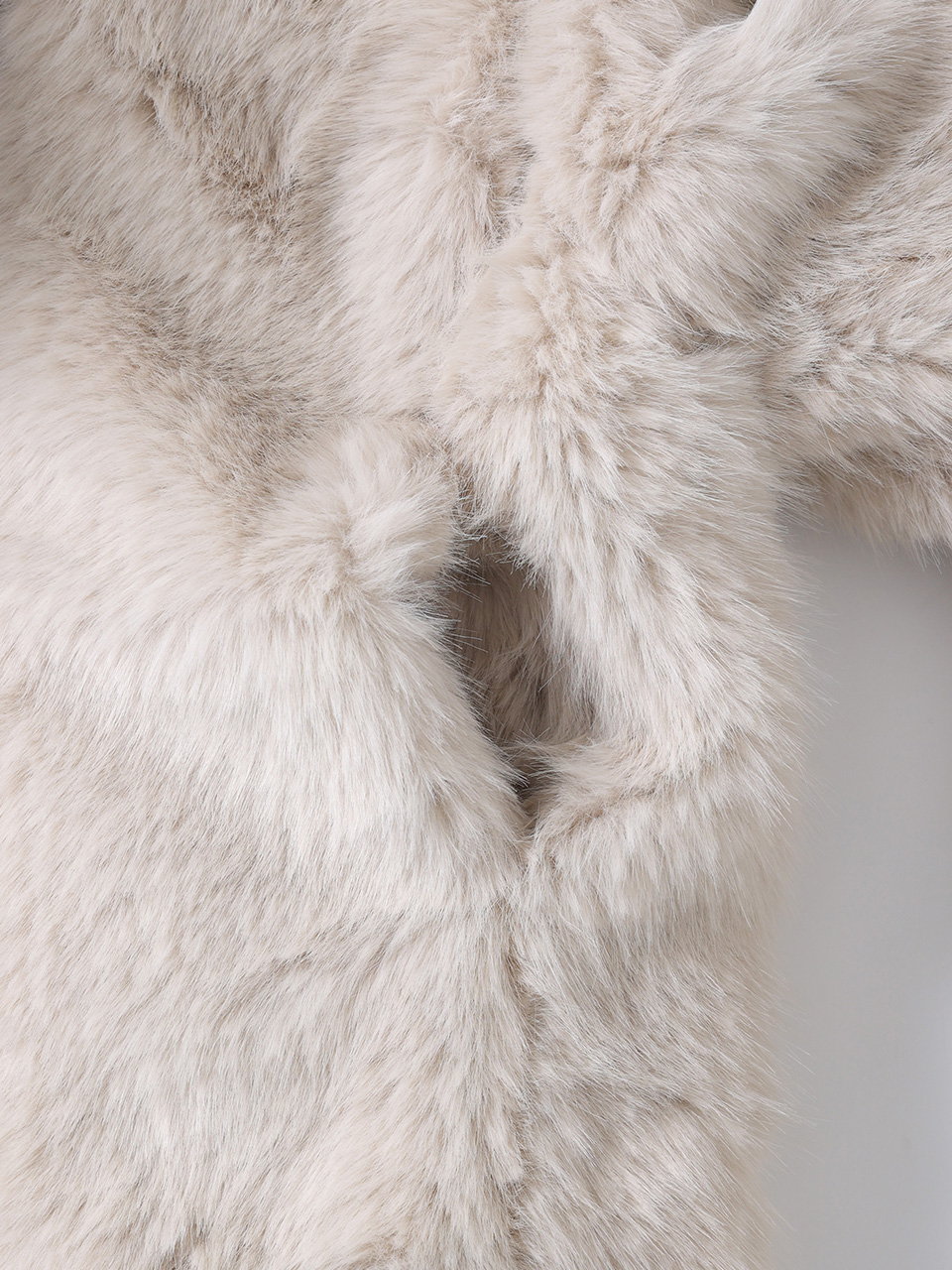 フーディーファージャンパー（グレー） | Not your rose | HANA(ハナ) #15