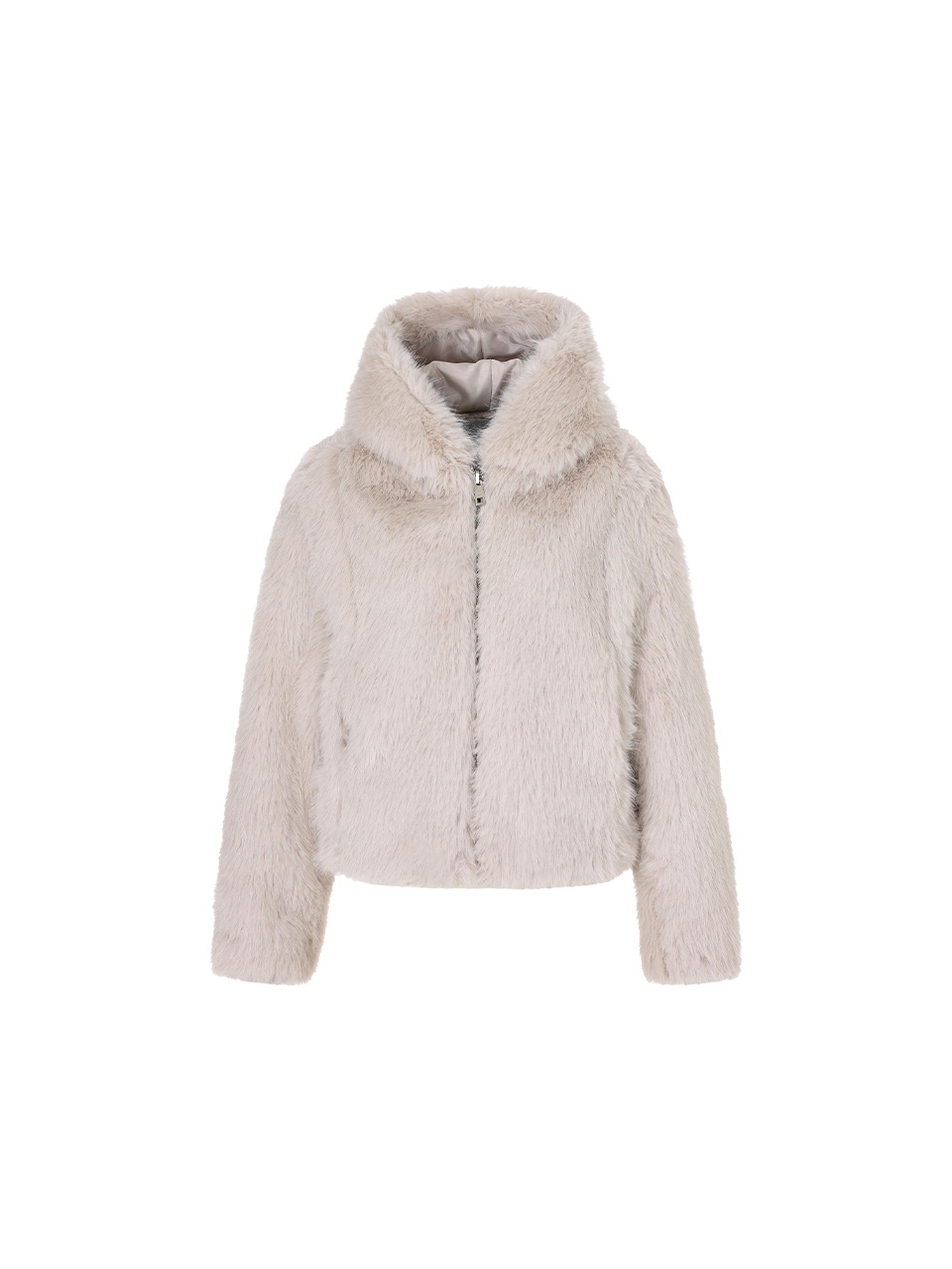 フーディーファージャンパー（グレー） | Not your rose | HANA(ハナ) #10