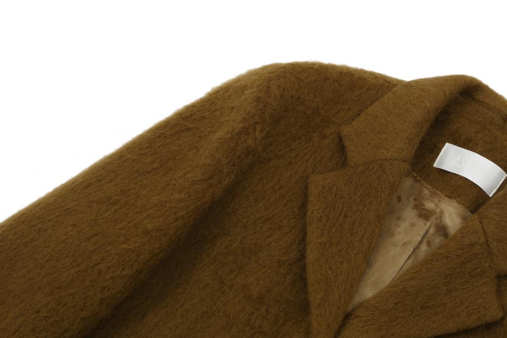 モヘアウールジャケット（ブラウン） | ASURA | HANA(ハナ) #25