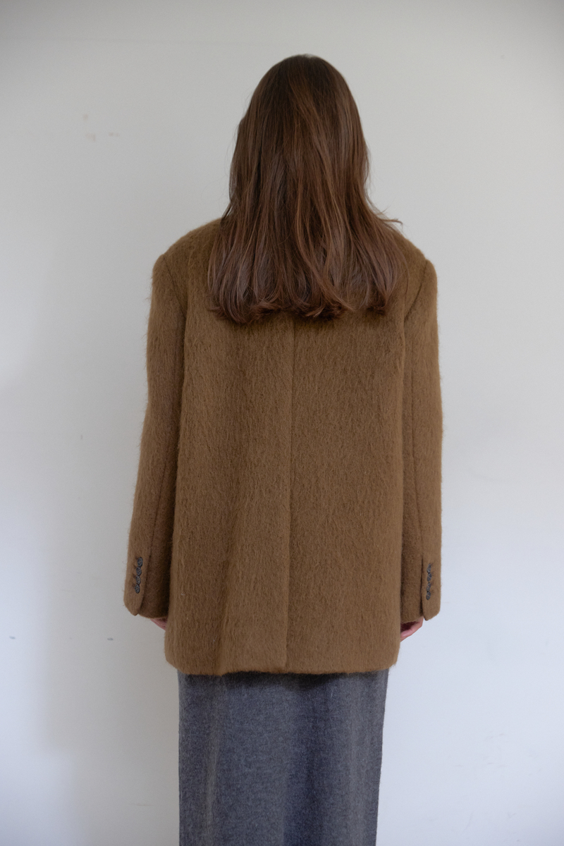 モヘアウールジャケット（ブラウン） | ASURA | HANA(ハナ) #7