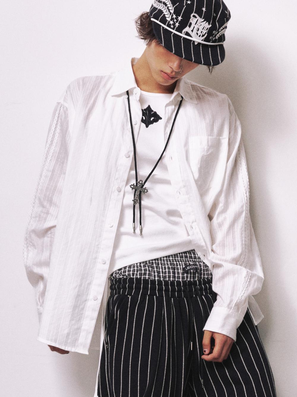 カリックス アカデミー シャツ_[ホワイト] | LECYTO | HANA(ハナ) #4
