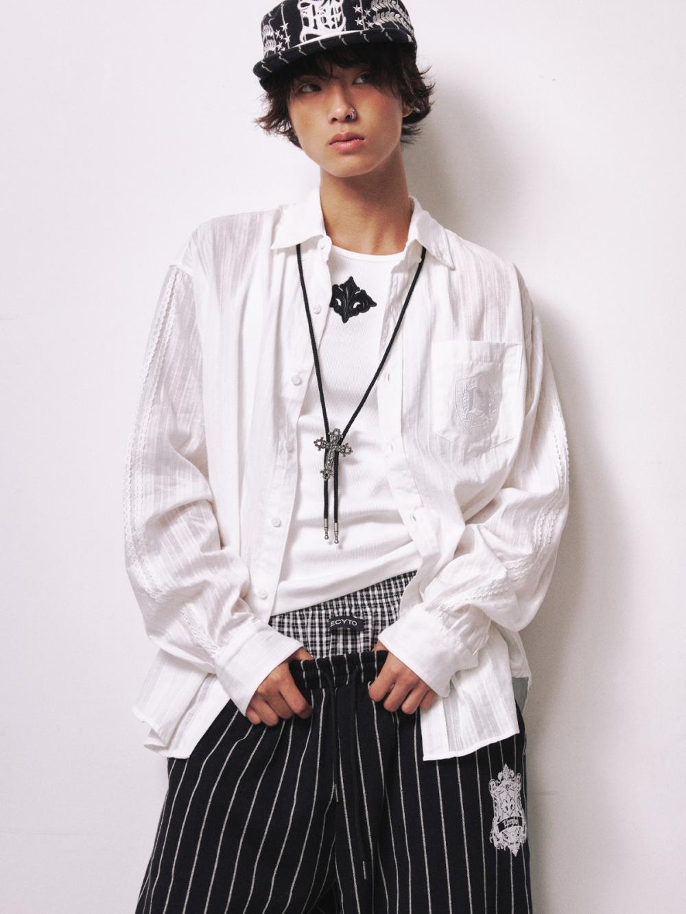 カリックス アカデミー シャツ_[ホワイト] | LECYTO | HANA(ハナ) #6