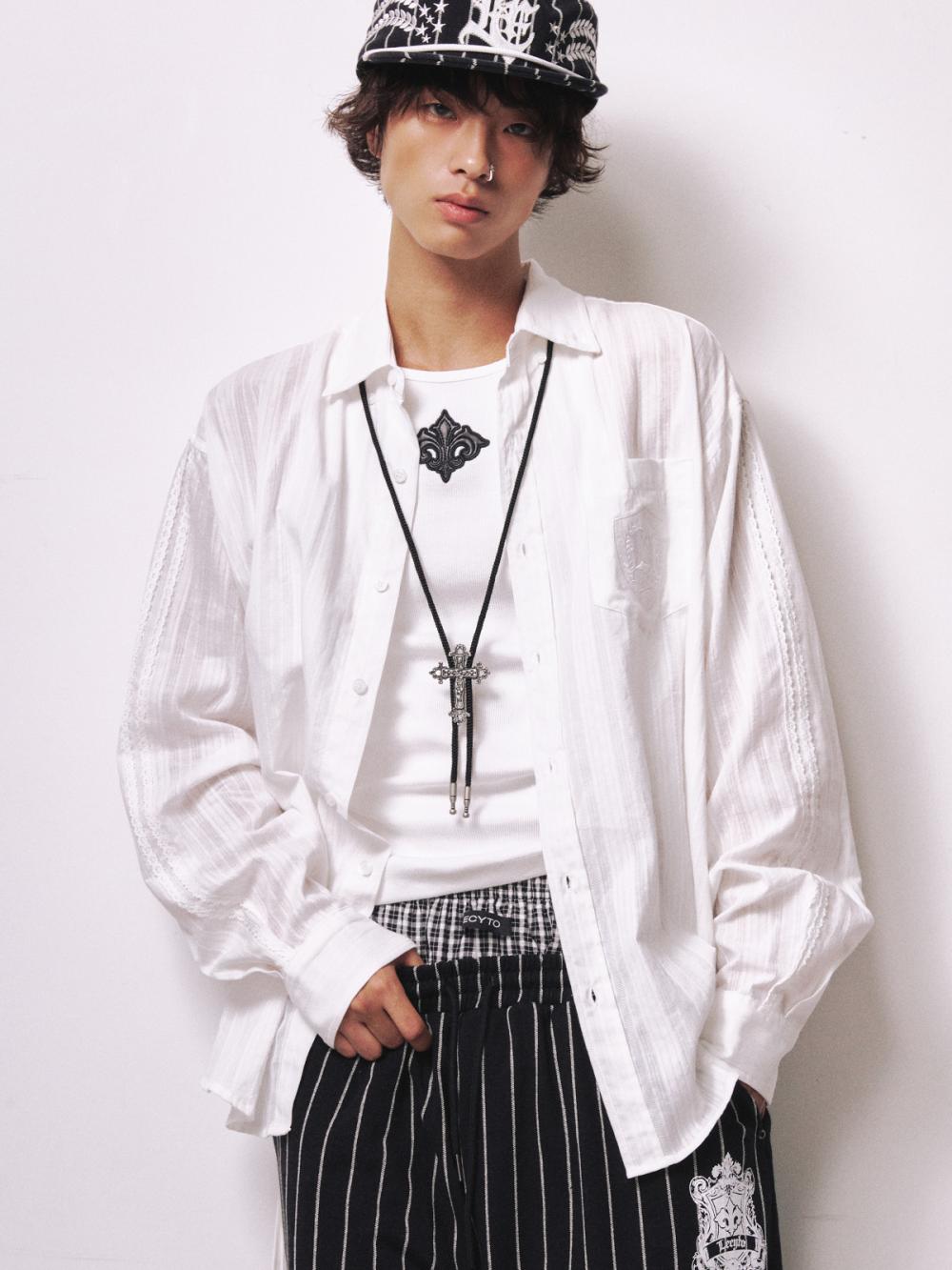 カリックス アカデミー シャツ_[ホワイト] | LECYTO | HANA(ハナ) #8