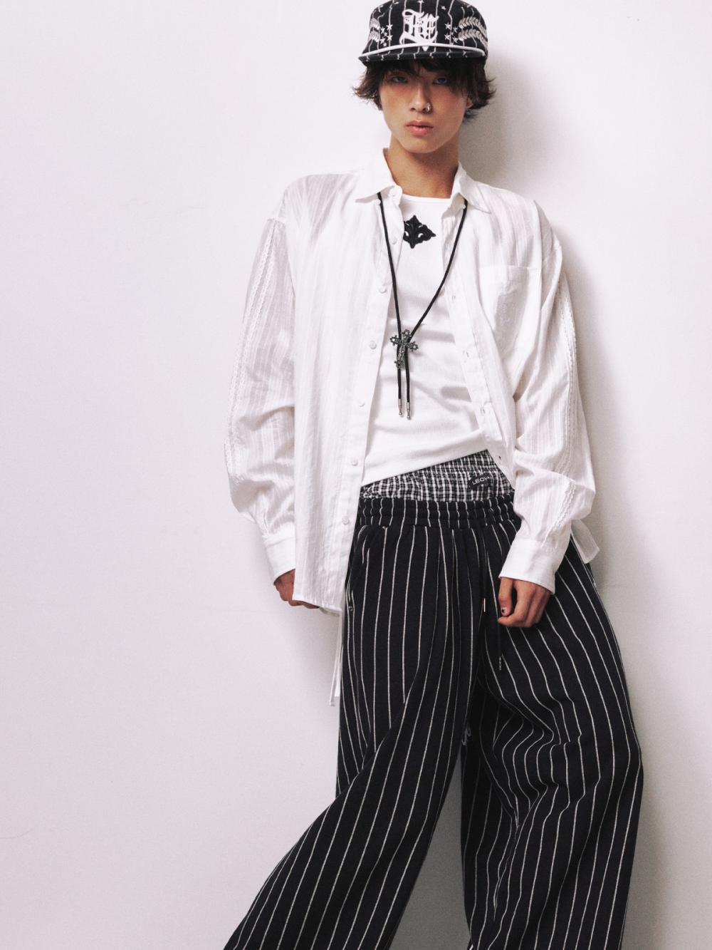 カリックス アカデミー シャツ_[ホワイト] | LECYTO | HANA(ハナ) #12